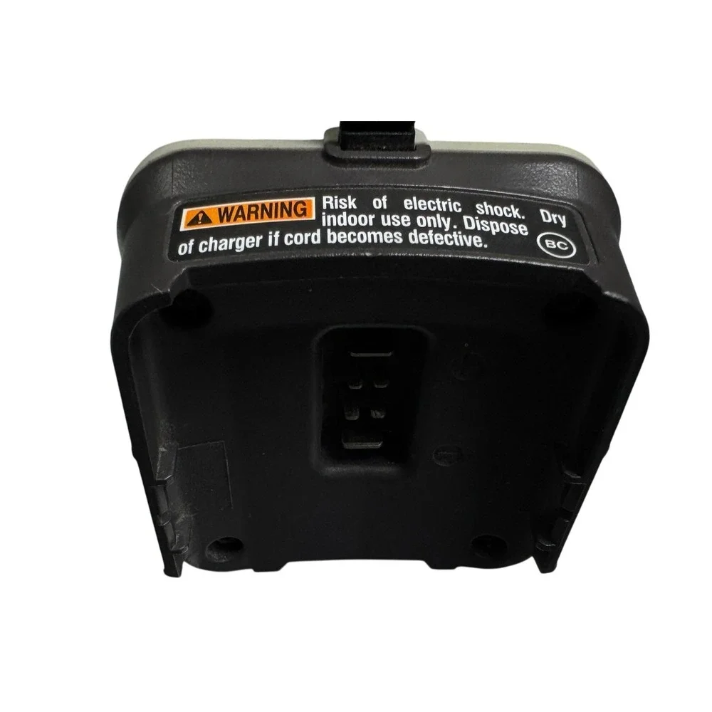 Ryobi IntelliPort C123D 12V Lithium-Ion Battery Charger 140157013 Grey Black